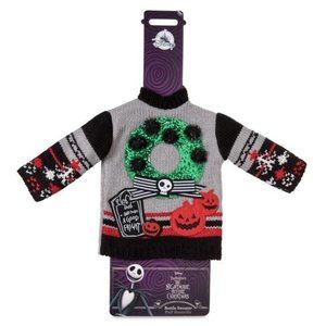 Disney Store Nightmare Before Christmas Holiday Bottle Sweater